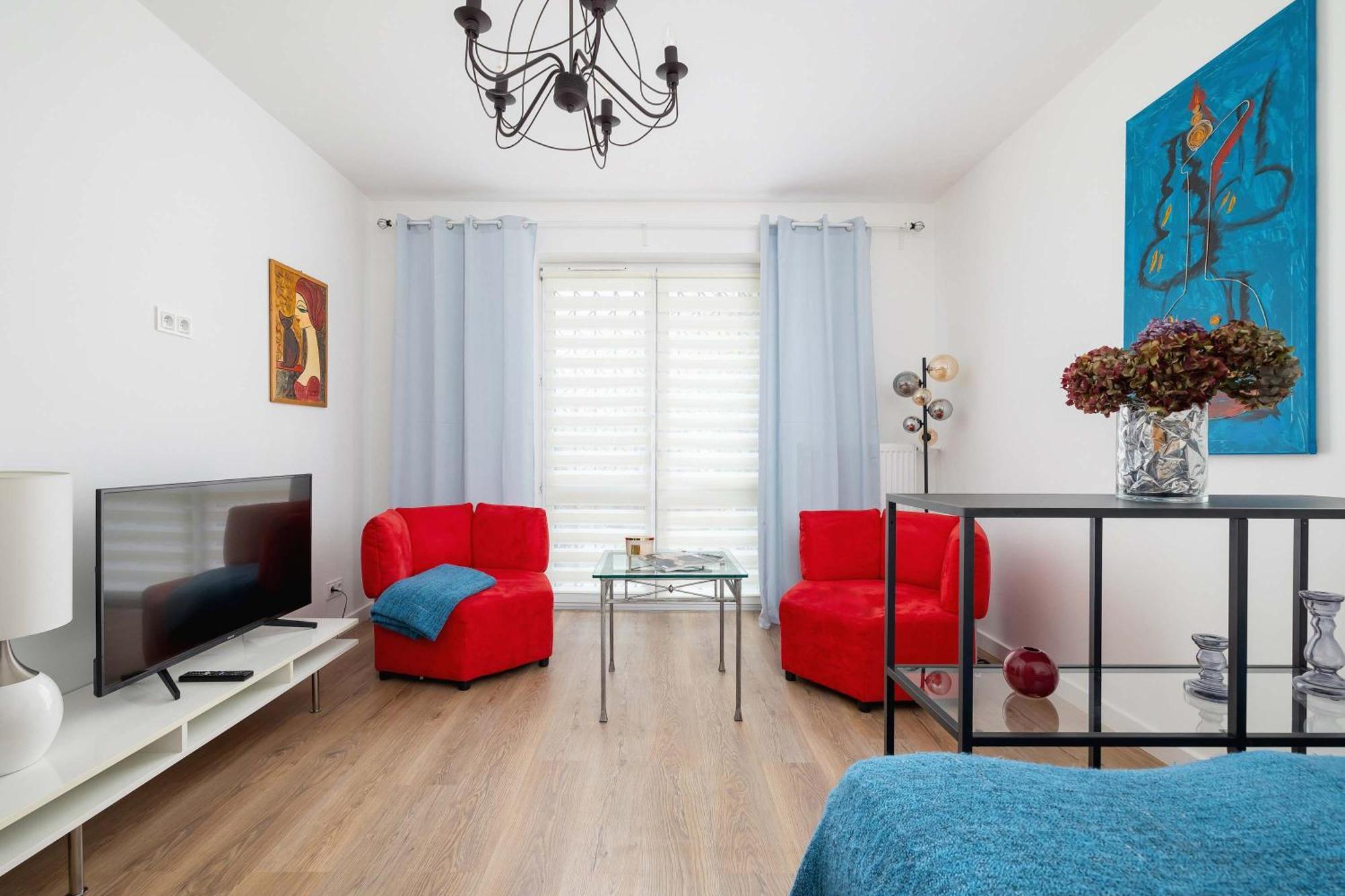 Colorful Studio Near The Spodek Arena In Katowice By Noclegi Renters Kültér fotó